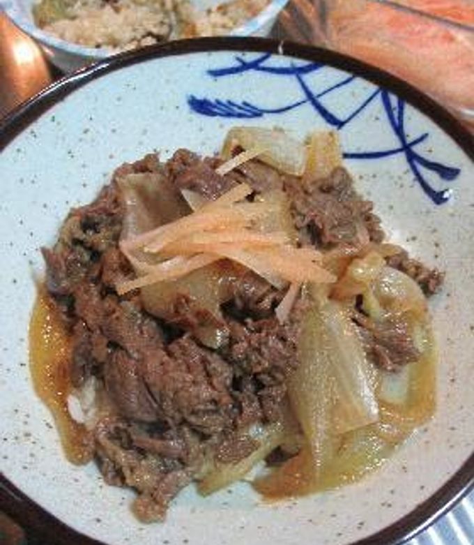 A picture of Our Family's Delicious Beef Rice Bowl.