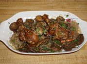 A picture of crimini mushrooms