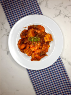 Foto resep Udang Saos Padang