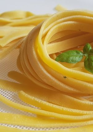 Foto di Tagliatelle al basilico