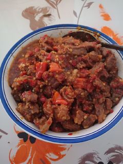 Foto resep Oseng mercon daging sapi