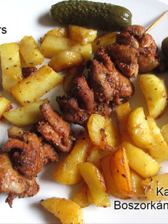 Borsos csirkenyárs recept fotója