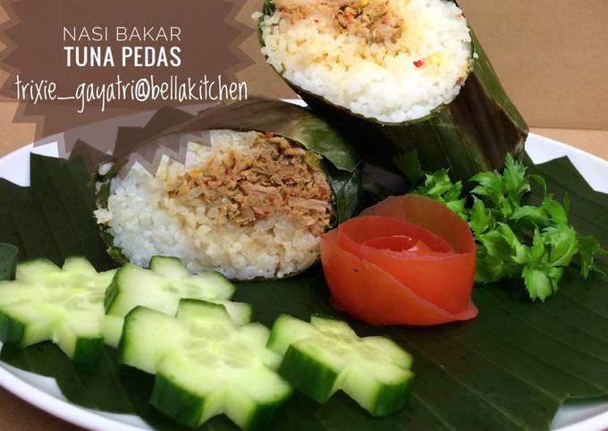Resep Nasi Bakar Tuna Pedas Anti Gagal