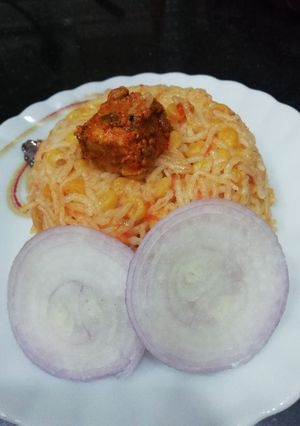 A picture of Chana Dal Khichdi.