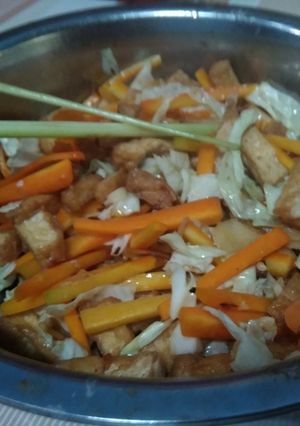 Foto resep Oseng tahu wortel