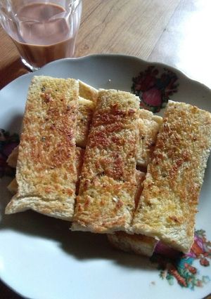 Foto resep Garlic Bread Oregano (Roti Tawar)