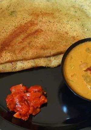 A picture of Moong Adai Dosa.
