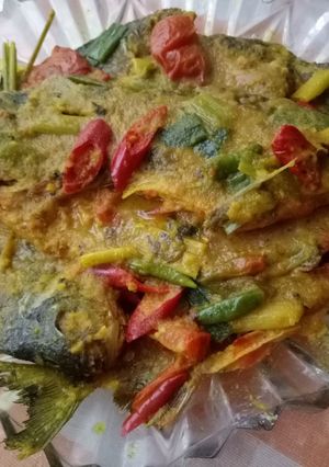 Foto resep Ikan Bawal Bumbu kuning