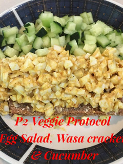 A picture of Egg Salad Wrap-Vegetarian.