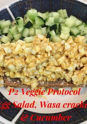 A picture of Egg Salad Wrap-Vegetarian.