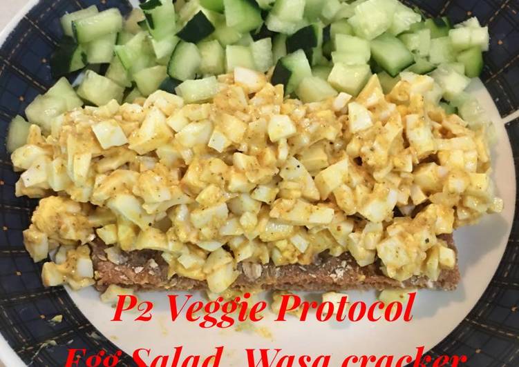 Recipe of Yummy Egg Salad Wrap-Vegetarian