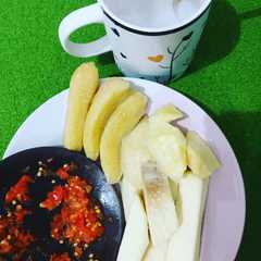 รูปของ Camilan Kukusan Pisang - Sukun Real Food