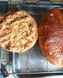 879. Teljes kiőrlésű tönkölybúzaliszt és sima lisztből kenyér !