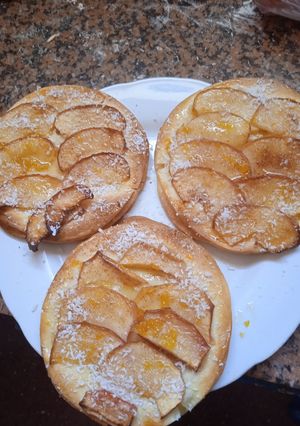 Una foto de Tarteletas de manzana