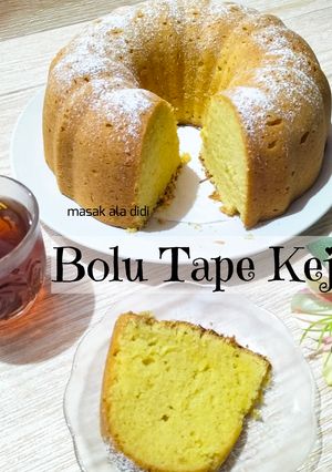 Foto resep Bolu Tape Keju ala Didi (Butter Cake)