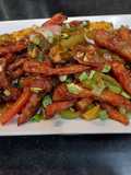 चिली पटॅटो (Chilli Potato Recipe In Marathi)