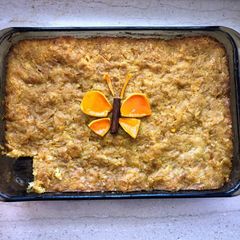 A picture of Vegan Orange pie.