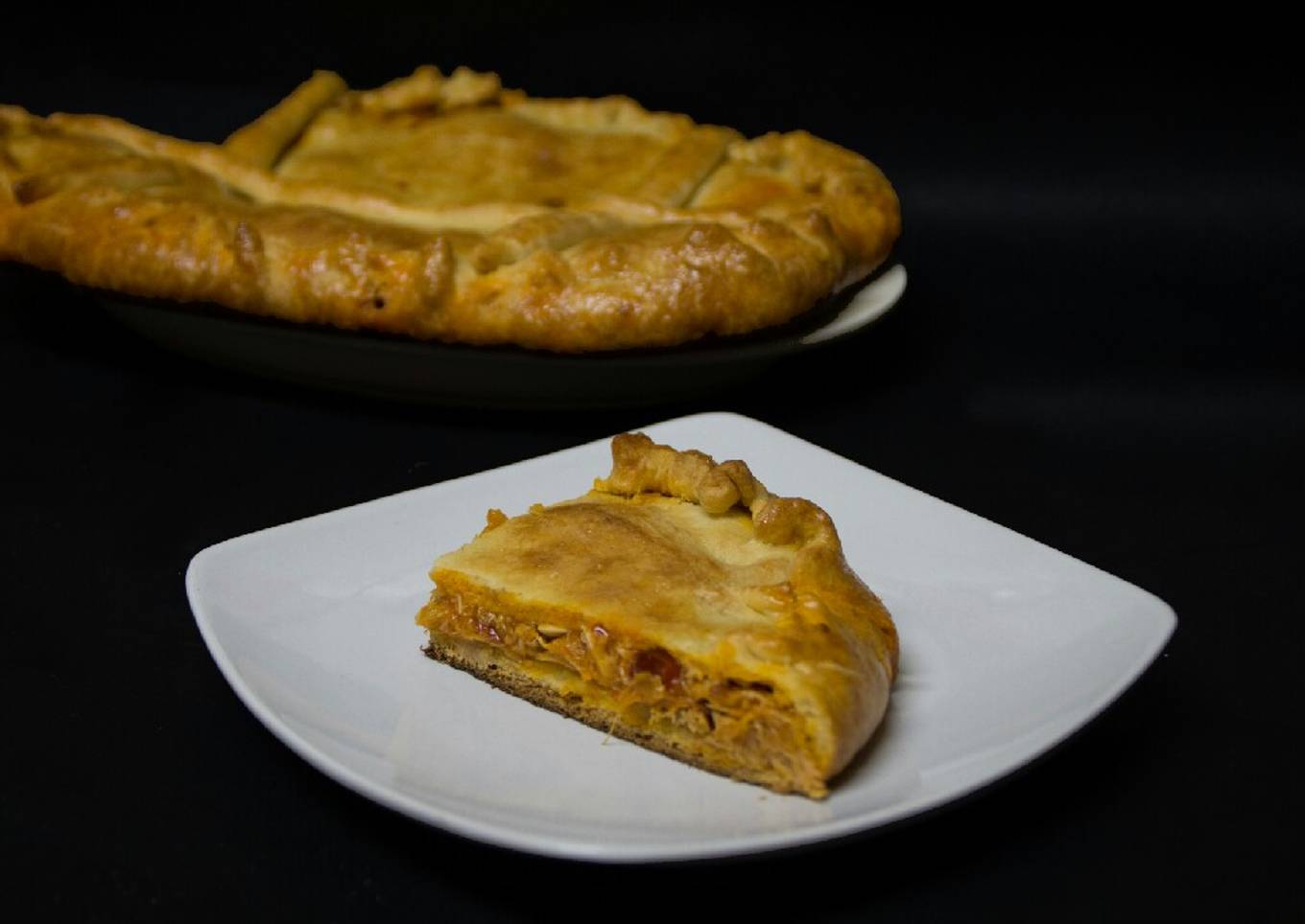 Empanada de pollo al curry