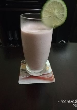A picture of Strawberry smoothie🍓😋.