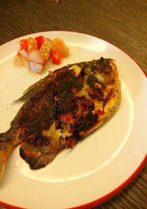 Foto resep Bawal Bakar Bumbu Padang