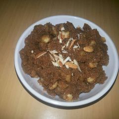 A picture of Khuskhus Halwa.