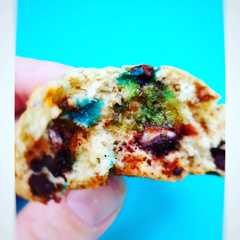 Une photo de 🍪cookies moelleux aux M&M'S