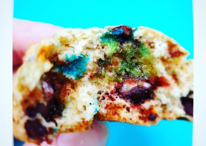 đȘcookies moelleux aux M&M'S