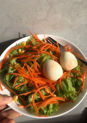 Hình của món Eat clean | Xà lách siêu đơn giản cho ngày mới.