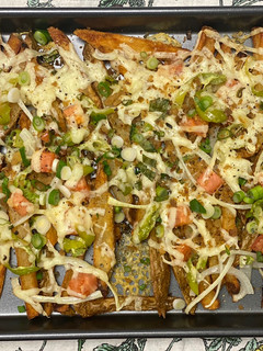 A picture of Loaded Fries.