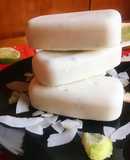 Helados de coco y lima