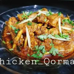 A picture of Chicken Qorma.