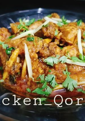 A picture of Chicken Qorma.