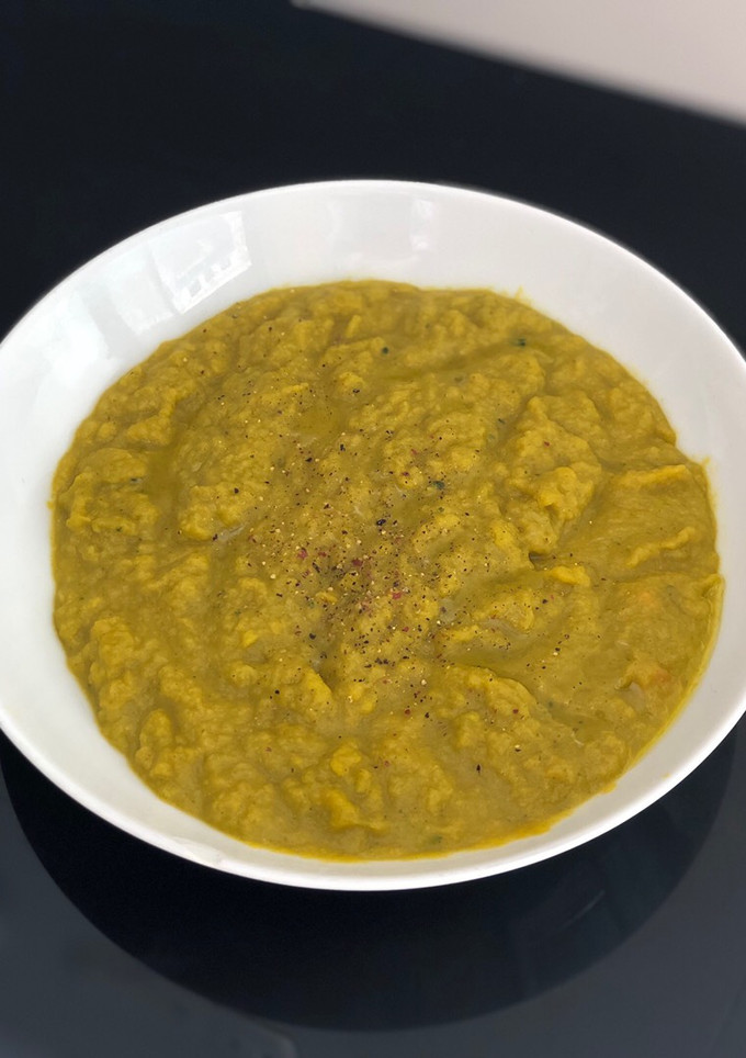 Una foto de Puré de verduras
