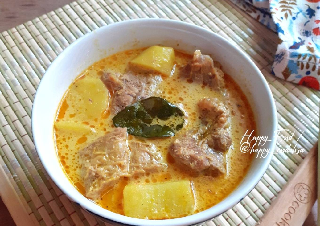 Beef & Potatoes Curry (Praktis)