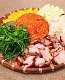 Ba chỉ - bốn chỉ nướng xốt nướng đazinang