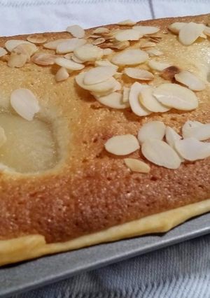 Une photo de Tarte amandine aux poires