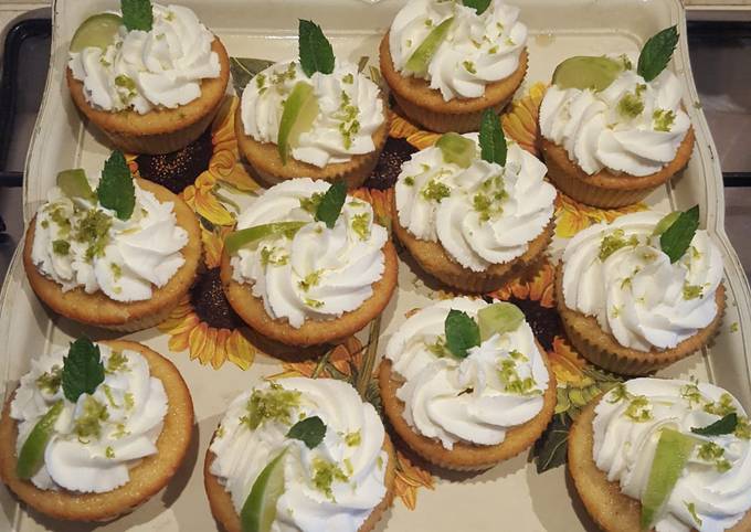 Mojito cupcakes