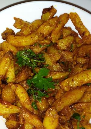 A picture of Chips Masala.