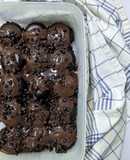 Kek Coklat Moist Mini Sukatan Cawan