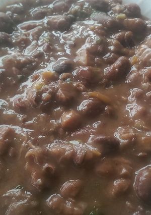 A picture of Stewed beans.