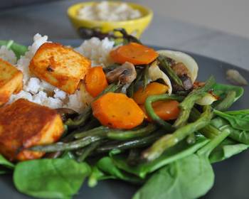 New Recipe Tofu Veggie Bowl with Cashew Sauce Delicious