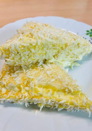 A picture of Cod and Cheese Sandwich | Overheated Steam Oven Microwave.