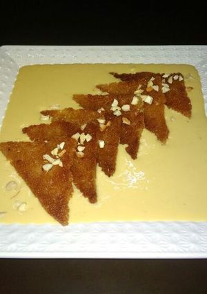 A picture of Shahi Tukra.
