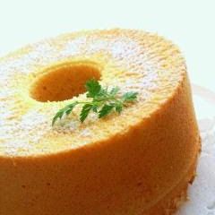 A picture of Oil-free Maple Chiffon Cake.