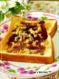 'Kuromitsu' Brown Sugar Syrup and Kinako on Toast