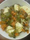 Mixed Veg with cheese
