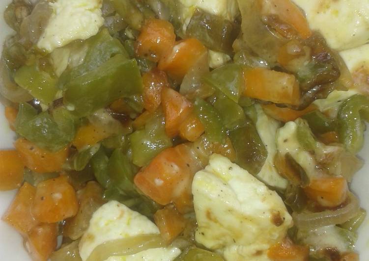 Recipe of Quick Mixed Veg with cheese