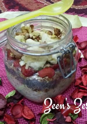 A picture of Muesli and Chia Seeds Porridge.