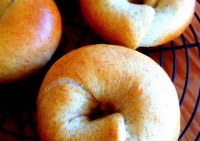 Recipe of Super Quick Homemade Honey and Whole Wheat Bagels