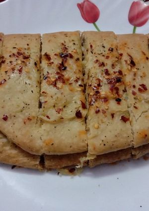 A picture of Cheese Garlic Bread.
